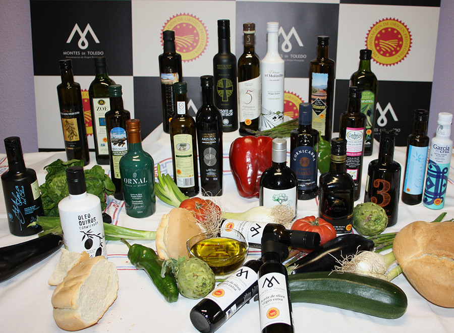 Bodegon productos dopmontestoledo oleo 5291
