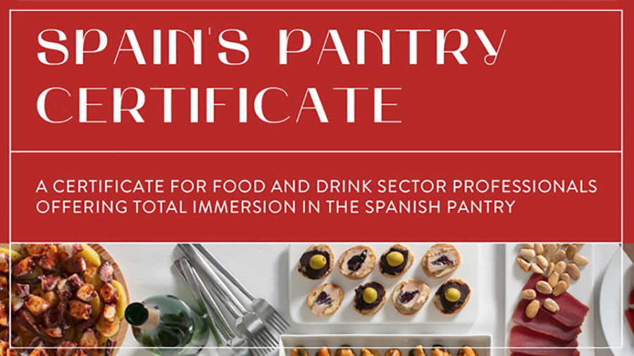 Spain pantry certificate oleo 5246