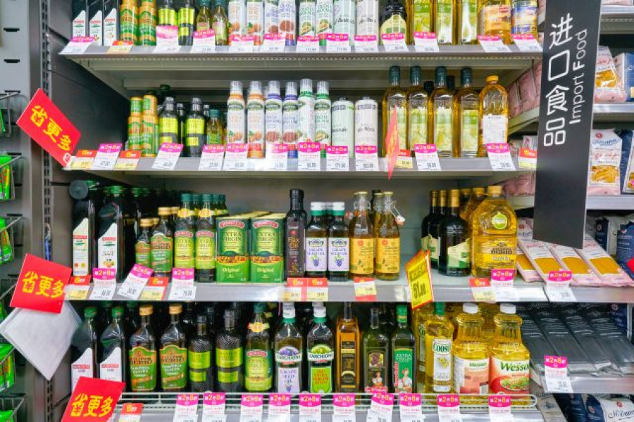 Supermercado china coi aceite covid19 oleo