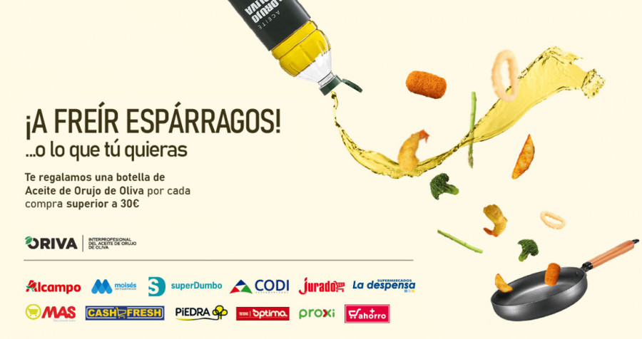 ORIVA Campaña Promocional A Freír Espárragos oleo 191022