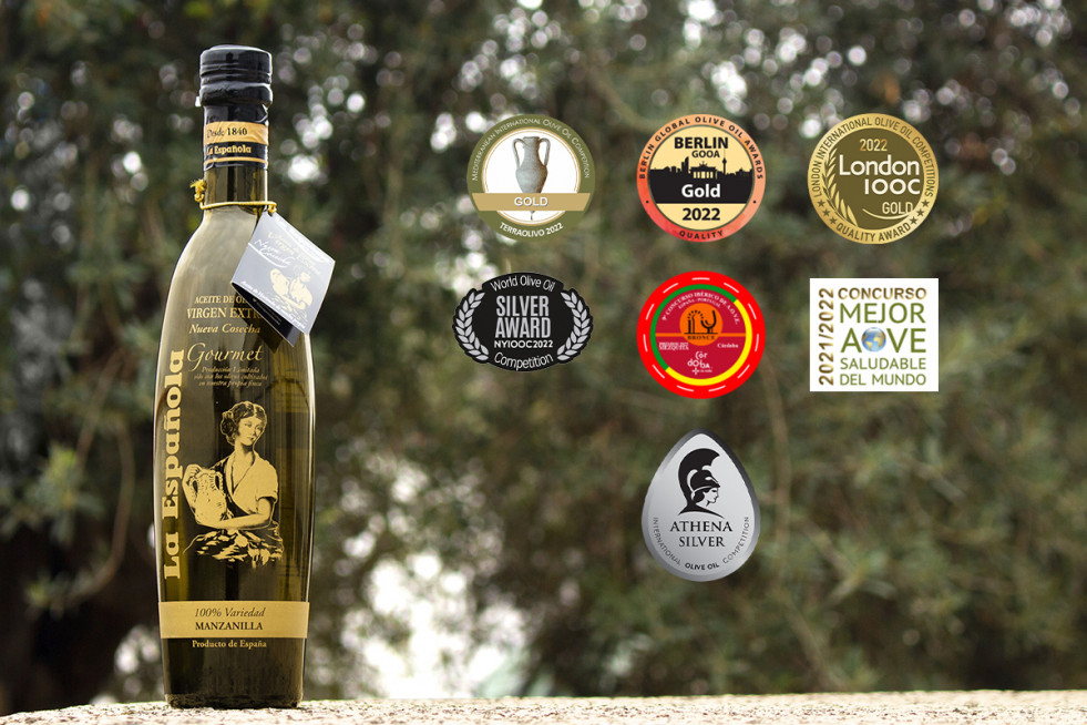 LaEspañolaGourmetManzanilla premios oleo 011222