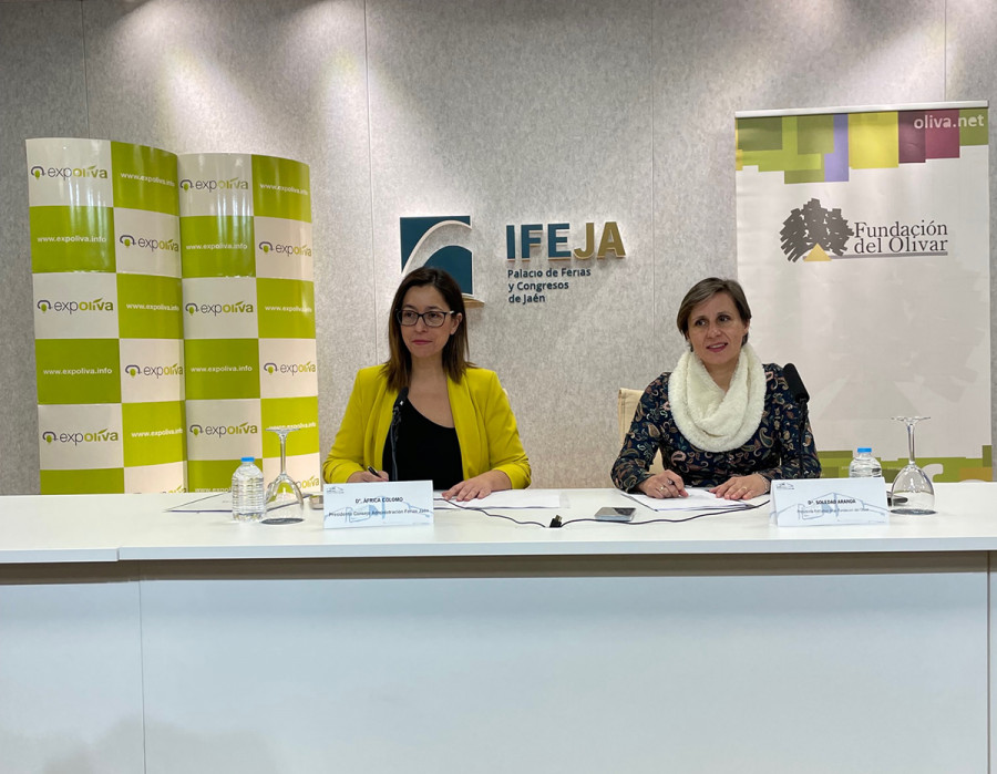 Firma convenio ifeja fundacion olivar oleo 150223