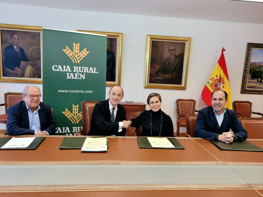 Firma convenio fundacion olivar cajarural oleo020124