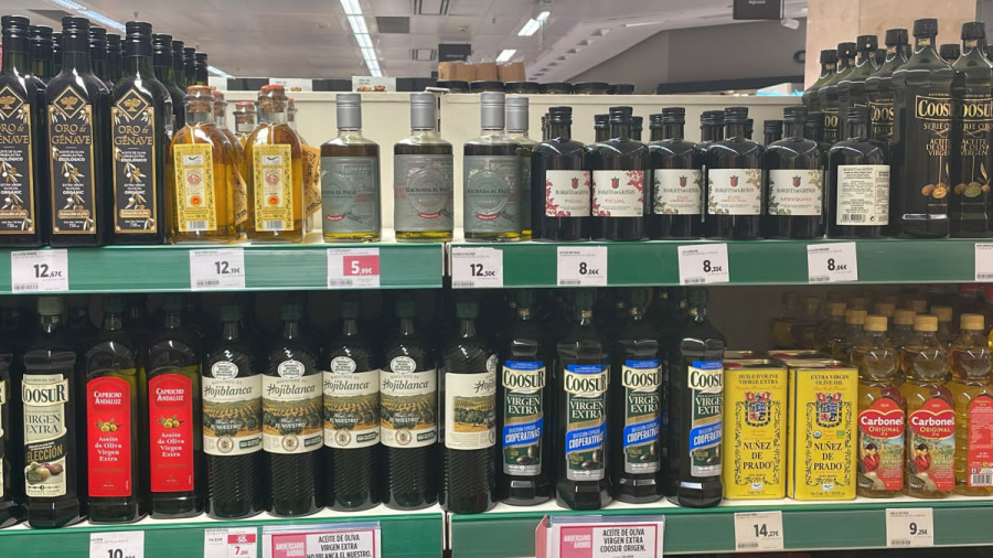 Precios aceites de oliva lineales juan vilar oleo110124