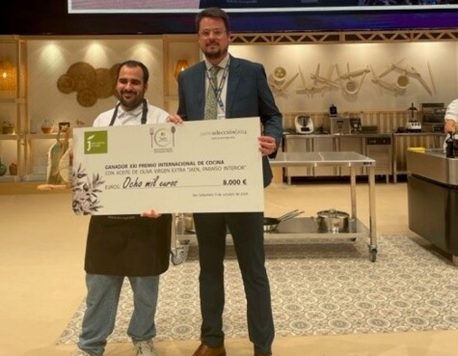 Ganador del Concurso de cocina con aove24 oleo270525
