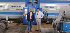 Rodrigo Jaen y Javier Gámez en las instalaciones de San Isidro de Loxa en Loja oleo240625